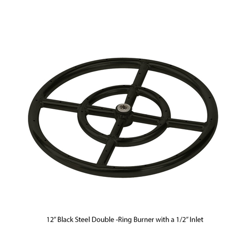 American Fire Glass Fire Pit Ring AuthenTEAK