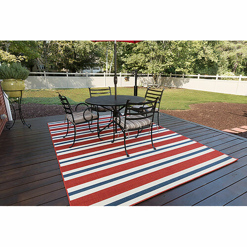 Oriental Weavers Meridian 5701R Indoor/Outdoor Rug AuthenTEAK