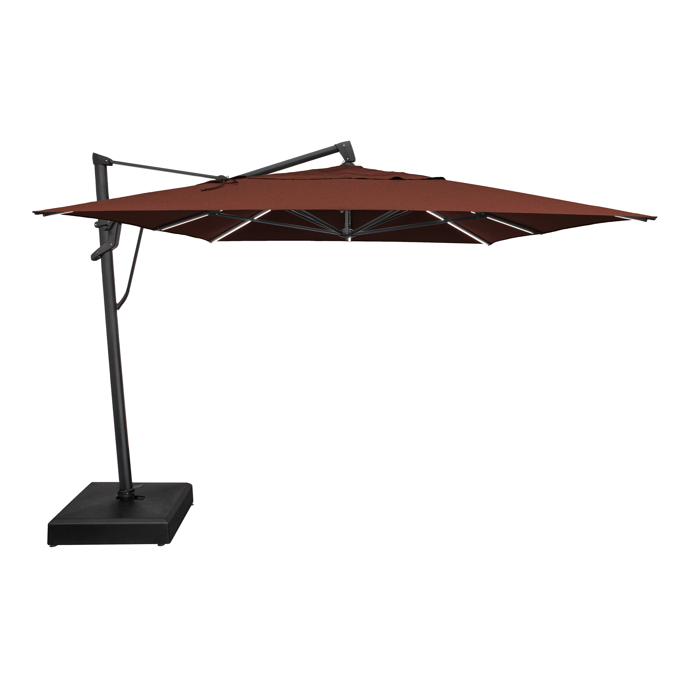 commercial grade wind resistant patio umbrellas Market Style Wind-Resistant Umbrella, 8 Rib Octagon Shape