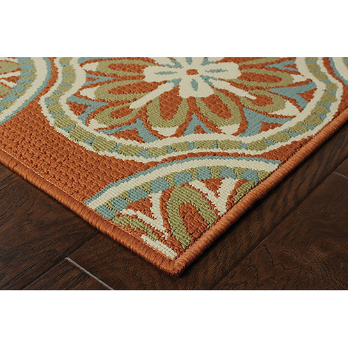 Oriental Weavers Montego 8323D Indoor/Outdoor Rug AuthenTEAK