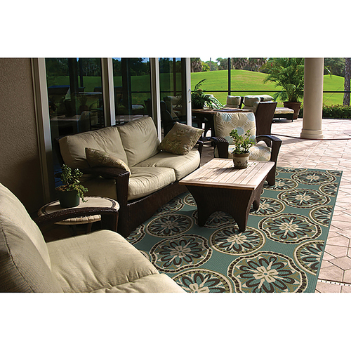 Oriental Weavers Montego 8323L Indoor/Outdoor Rug AuthenTEAK