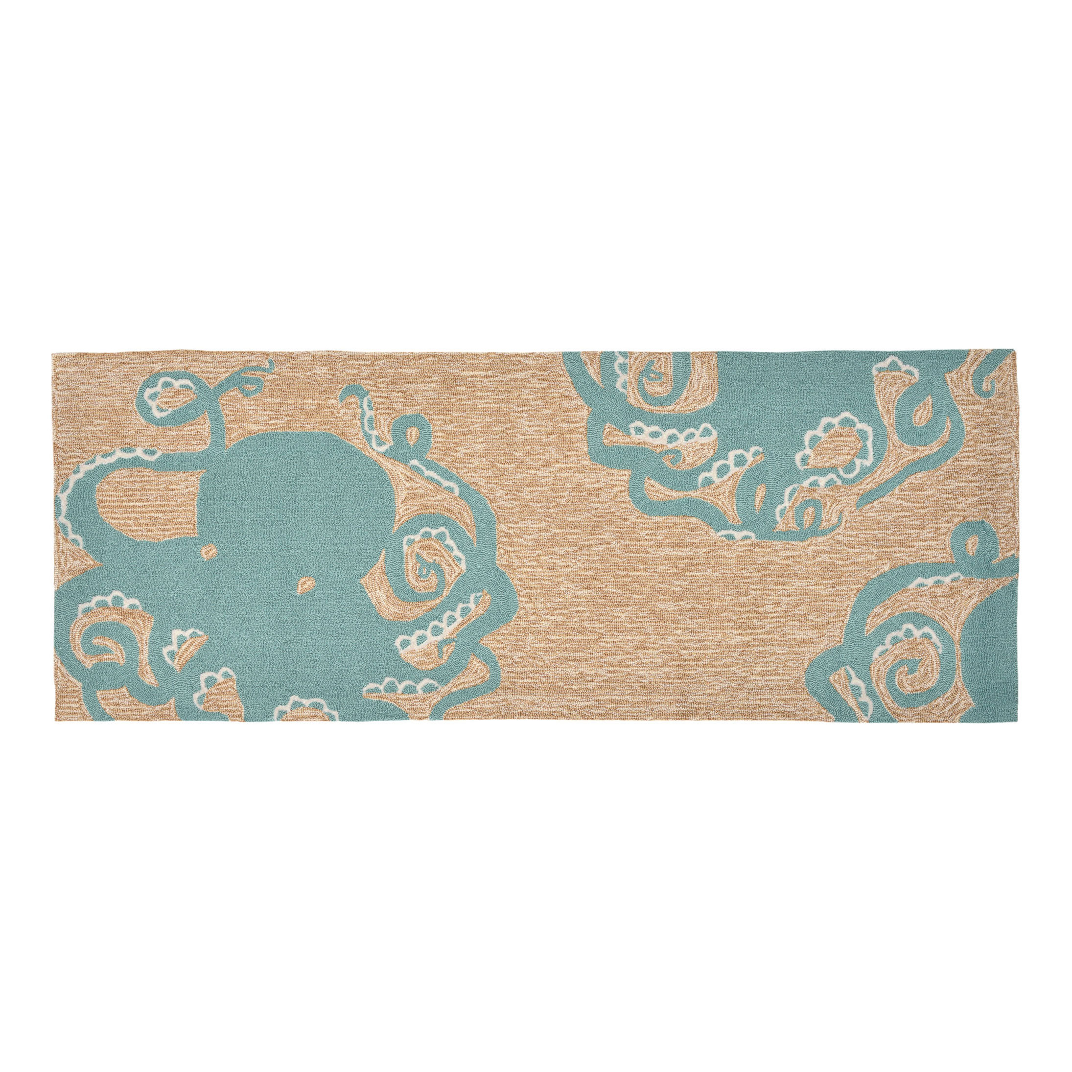 Trans-Ocean Frontporch Octopus Indoor/Outdoor Doormat | AuthenTEAK