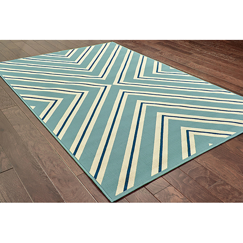 Oriental Weavers Riviera 4589J Indoor/Outdoor Rug AuthenTEAK
