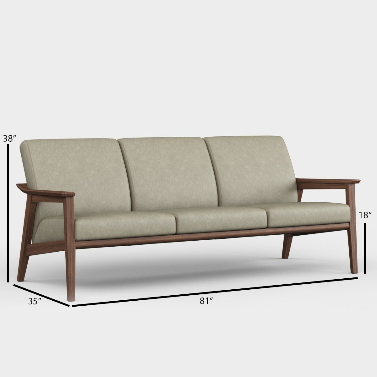 Jensen Outdoor Tempo Ipe Wood Sofa | AuthenTEAK