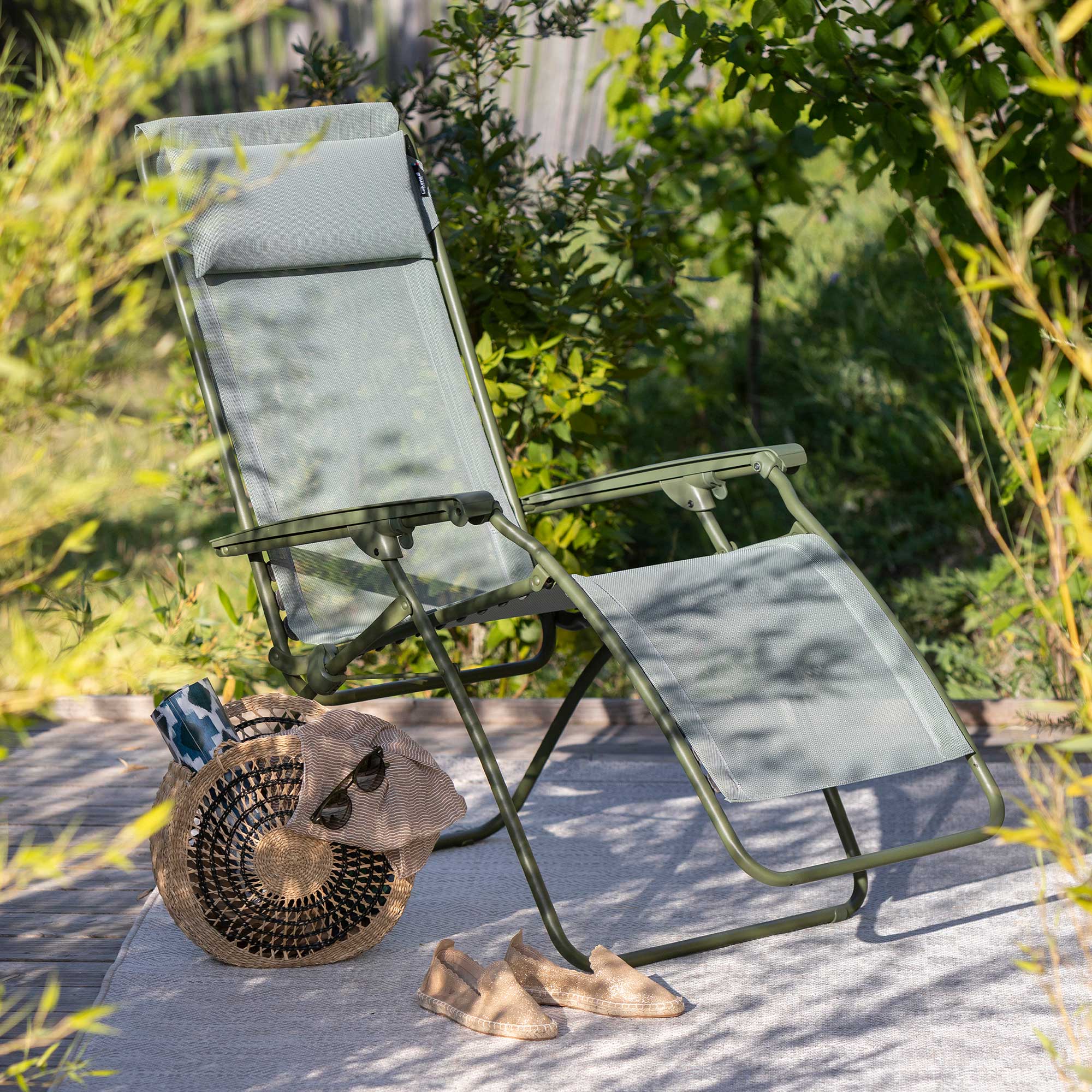 Lafuma RSXA CLIP XL relaxstoel - Beige Seigle