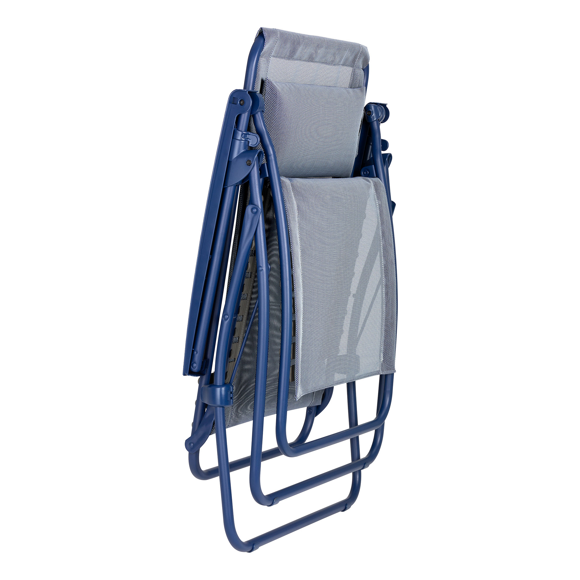 Lafuma Mobilier R-Clip Colorblock Zero Gravity Reclining Steel