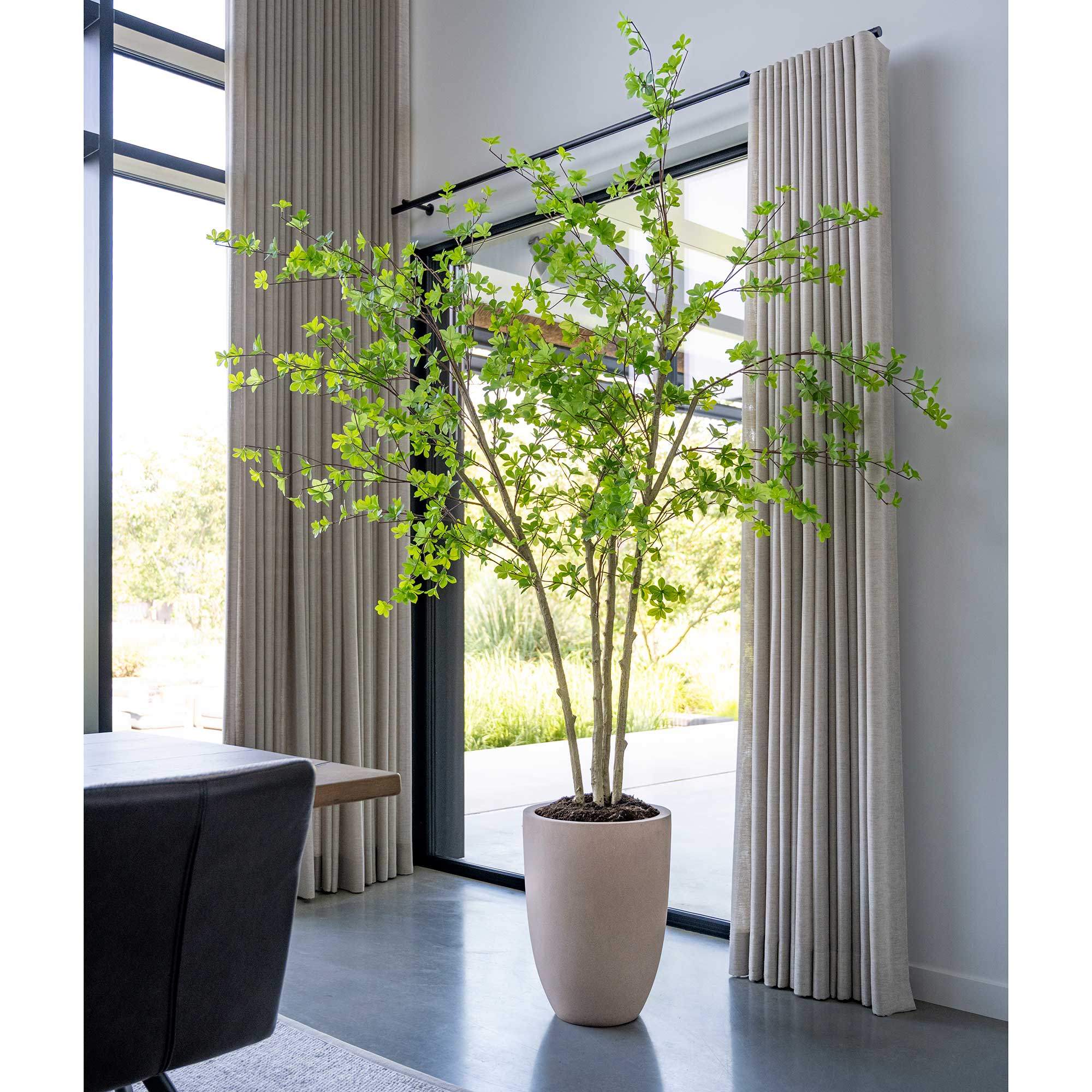 Pottery Pots 94.5" Faux Enkianthus Perulatus Plant | AuthenTEAK