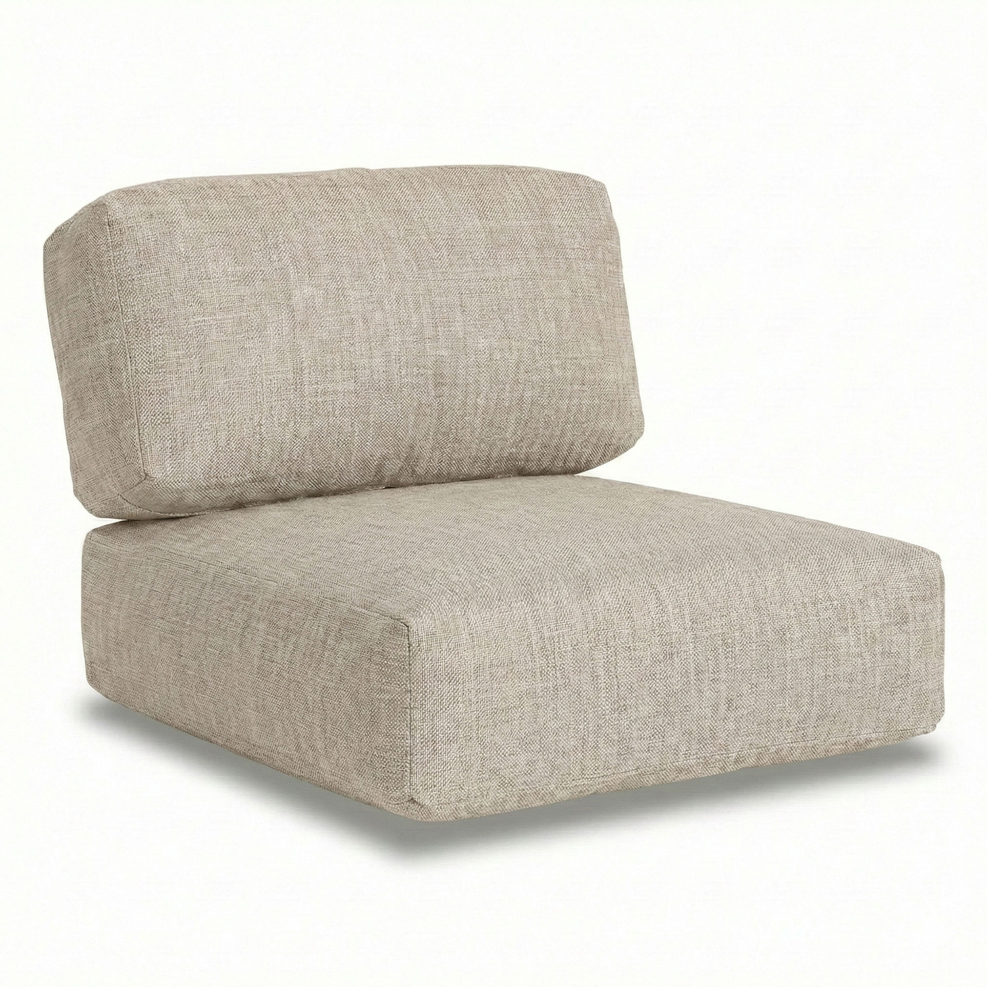Sunset West Redondo Aluminum Swivel Club Chair Replacement Cushion ...