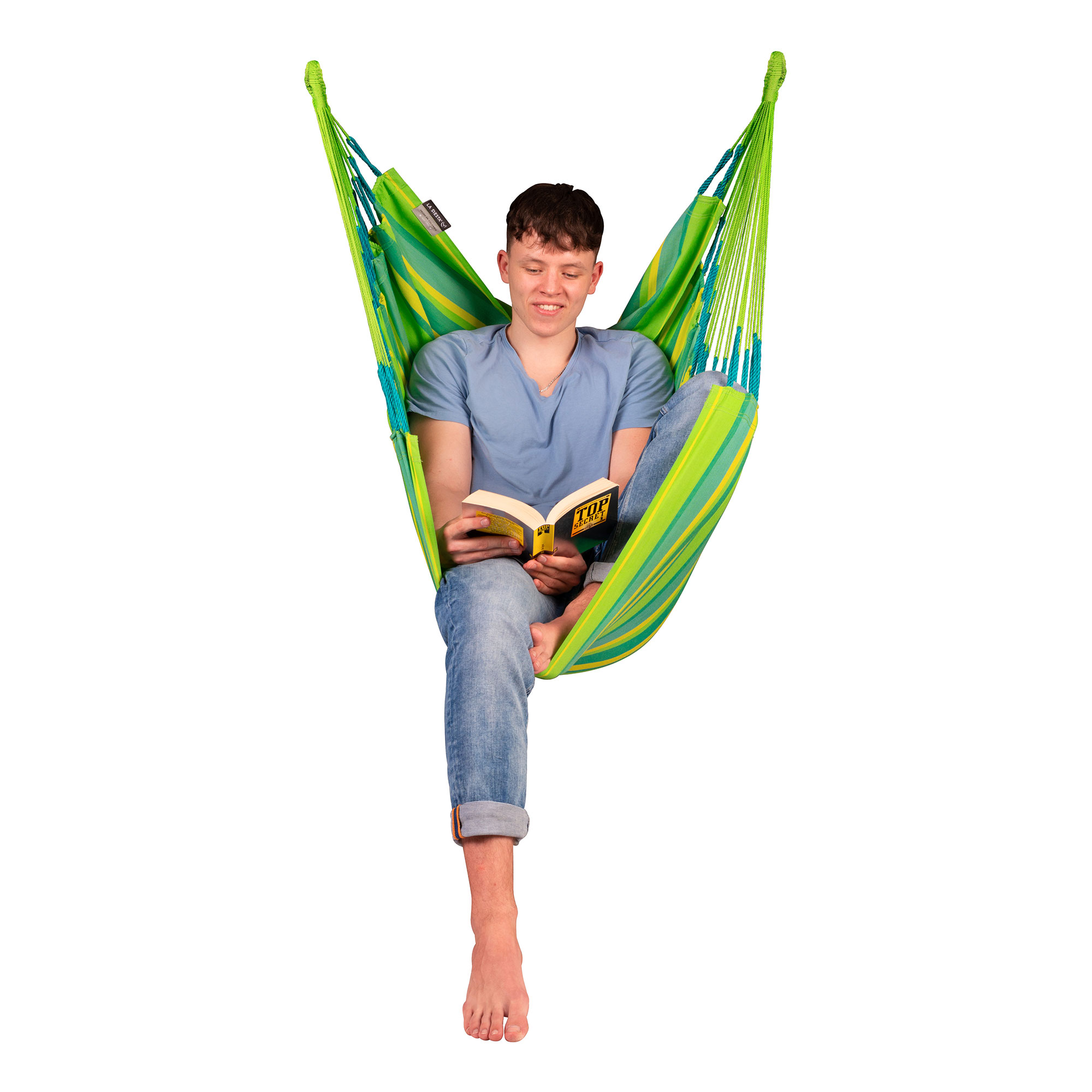 La Siesta Cumbia Basic Outdoor Hammock Chair | AuthenTEAK