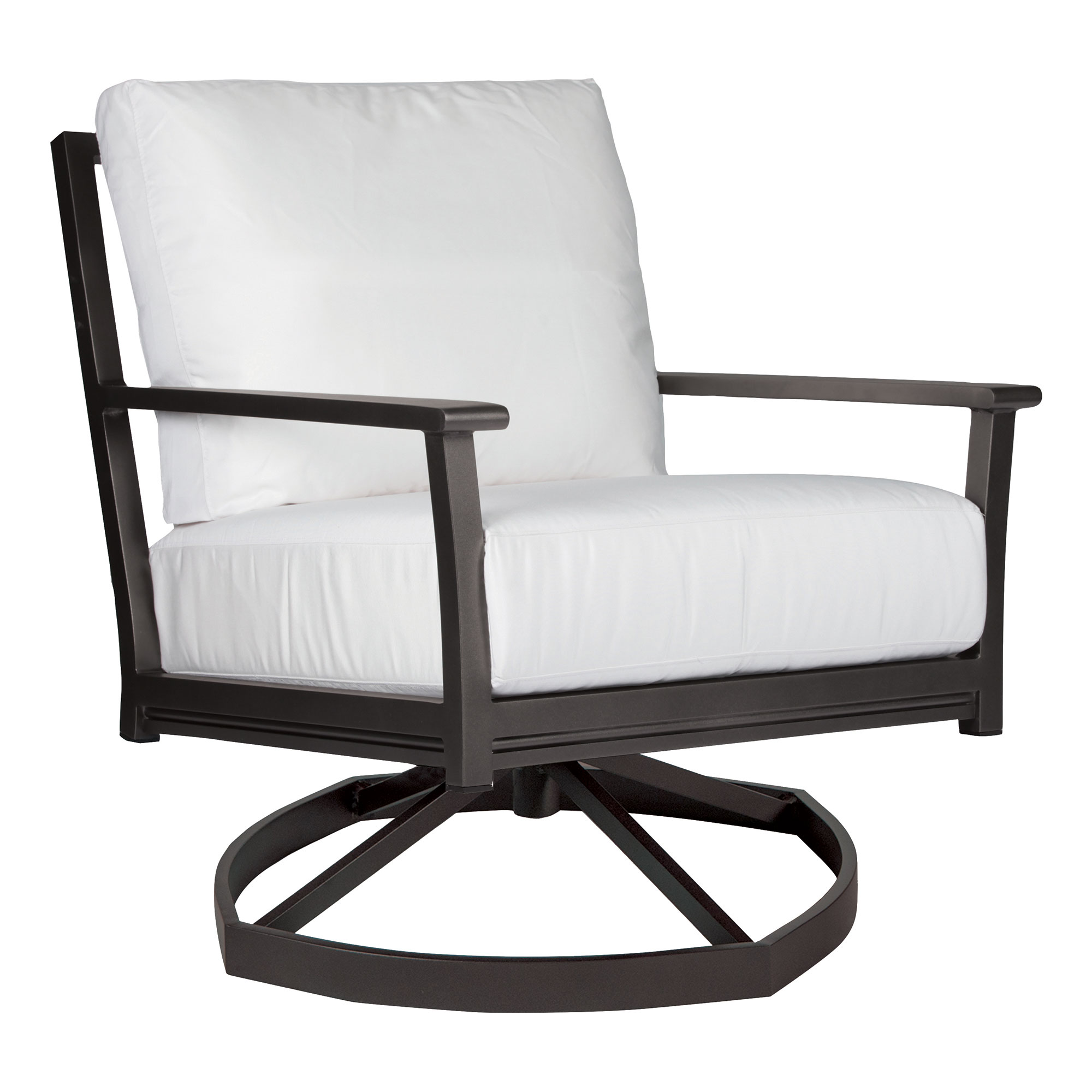 Lane Venture Montana Modern Aluminum Low Back Swivel Rocker Lounge ...