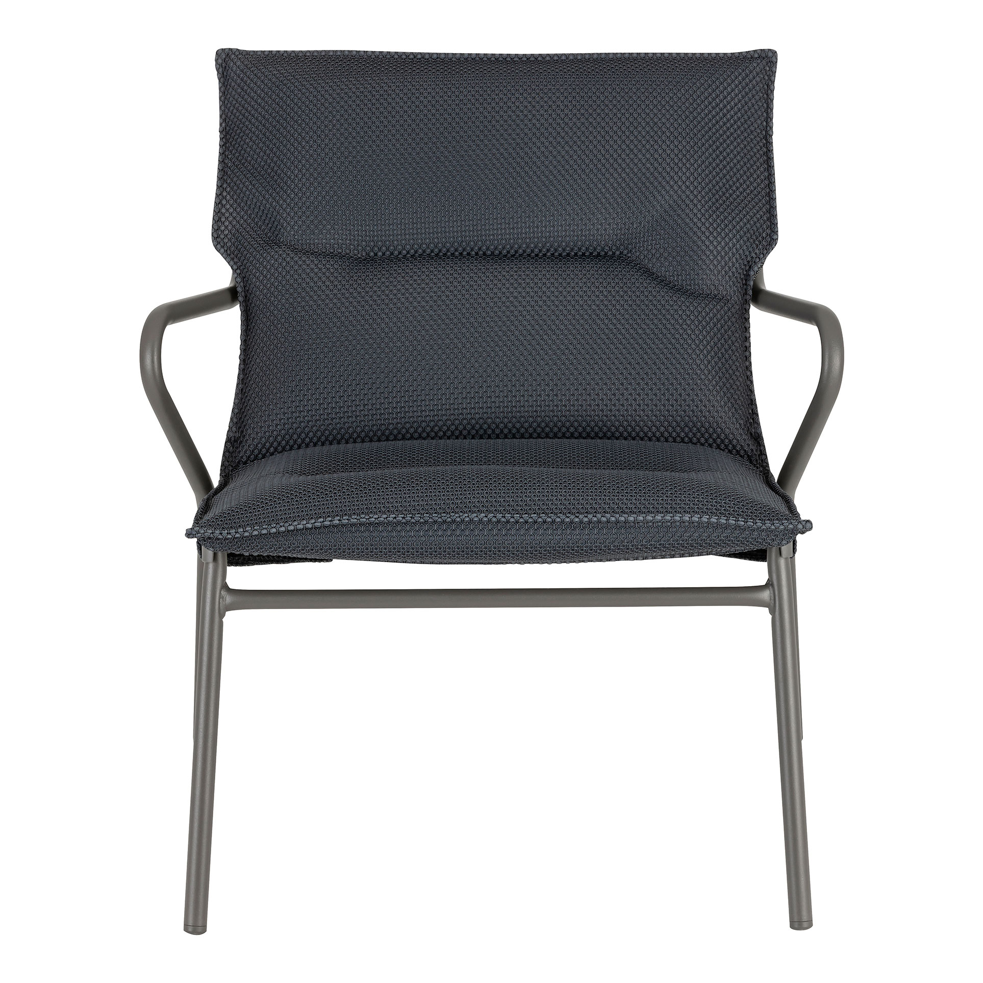 Lafuma Mobilier Vence BeComfort Low Steel Lounge Armchair - Set of