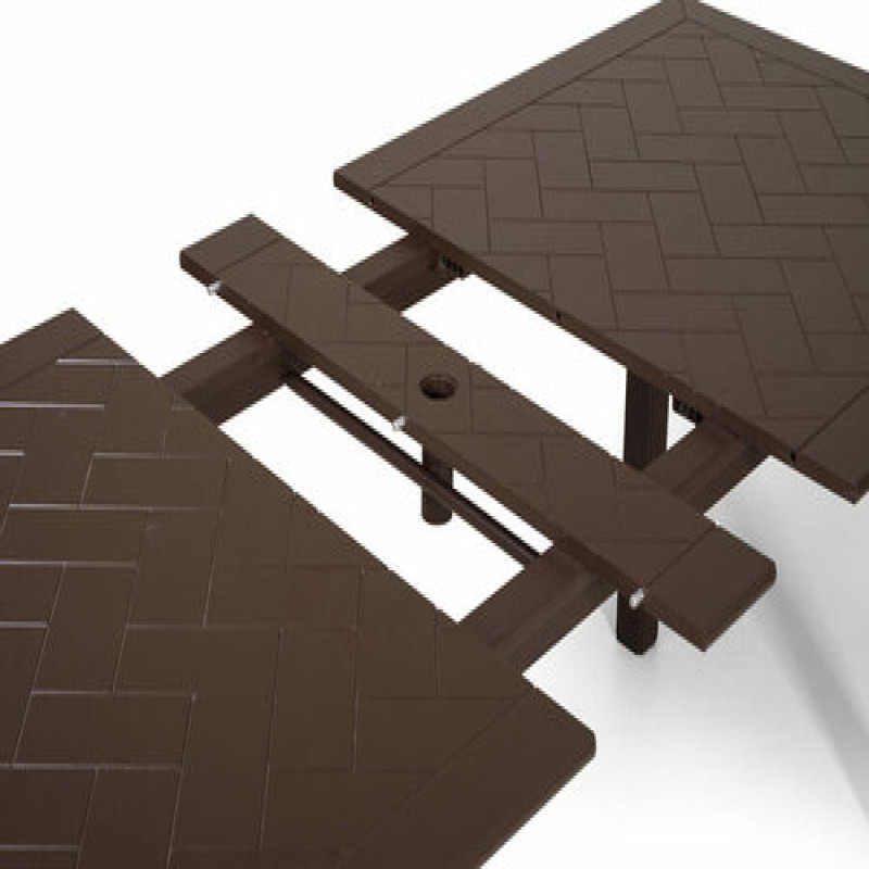 Telescope Casual 42" x 120" Rectangular Extension Dining Table AuthenTEAK