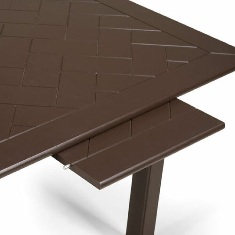 Telescope Casual 42" x 120" Rectangular Extension Dining Table AuthenTEAK