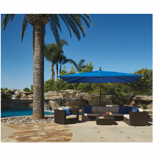 diy patio table with umbrella hole Patio Umbrella Table Centerpiece That Is Easy to Make