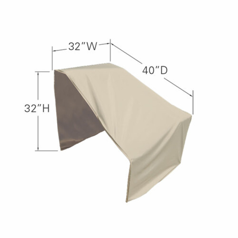 Treasure Garden Modular Left End Protective Cover AuthenTEAK