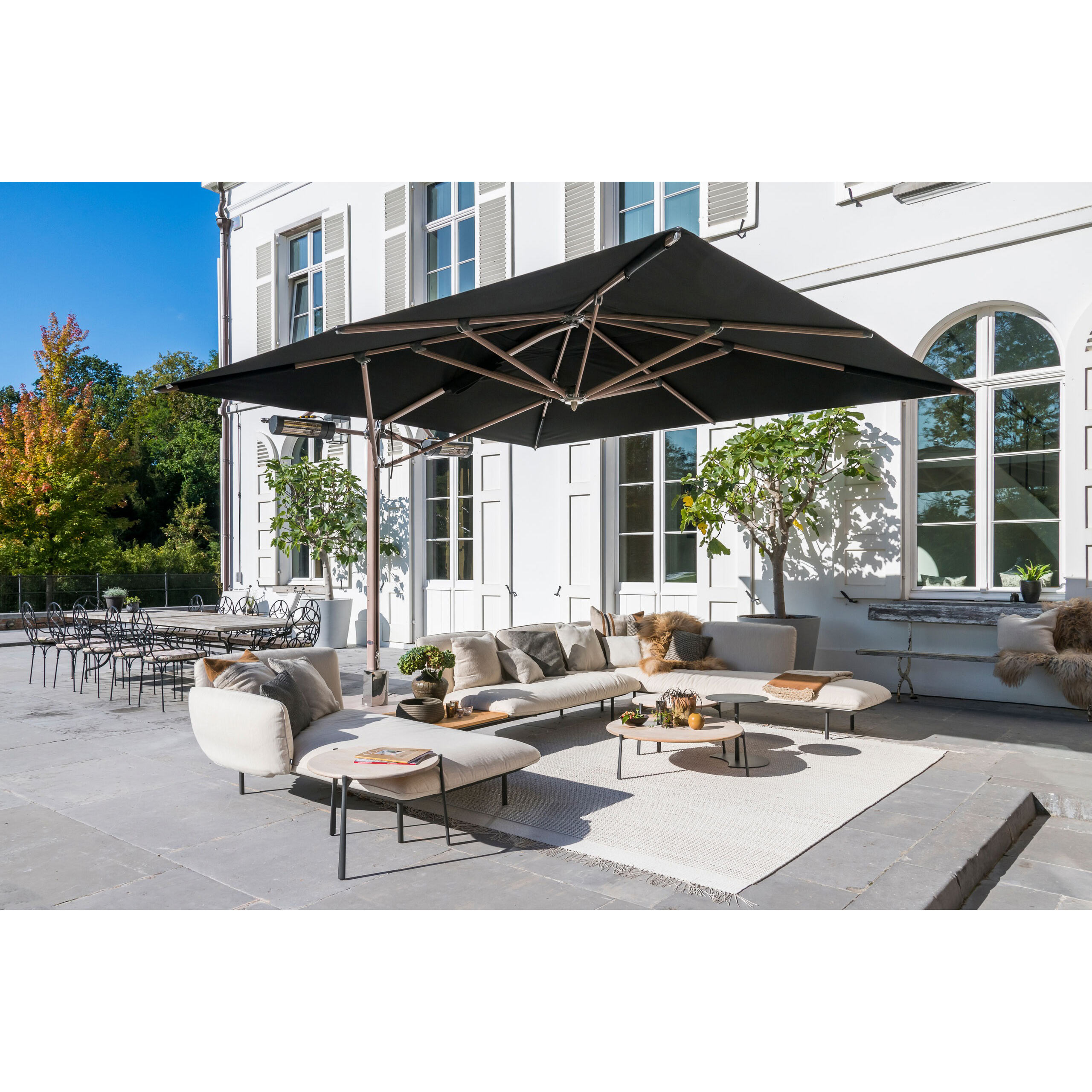 Tuuci Ocean Master Max Umbrella-Mount Heating System | AuthenTEAK