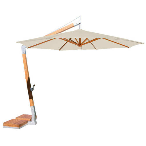 bambrella patio umbrella Side Wind Hurricane 10' Square Cantilever Umbrella; Blue To add to this the Sirocco Parasol has stylish stainless steel fixings and an easy double pulley and rope system for easy light opening Santa Ana Aluminium Parasol |