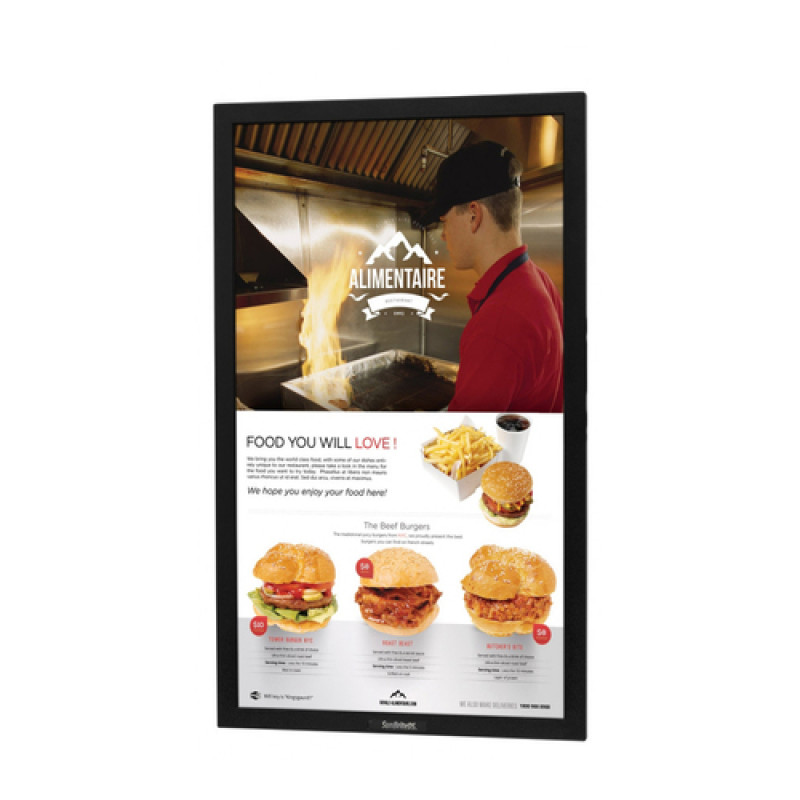 SunBriteTV Pro Series Portrait Full Sun 1080p Outdoor Digital Signage