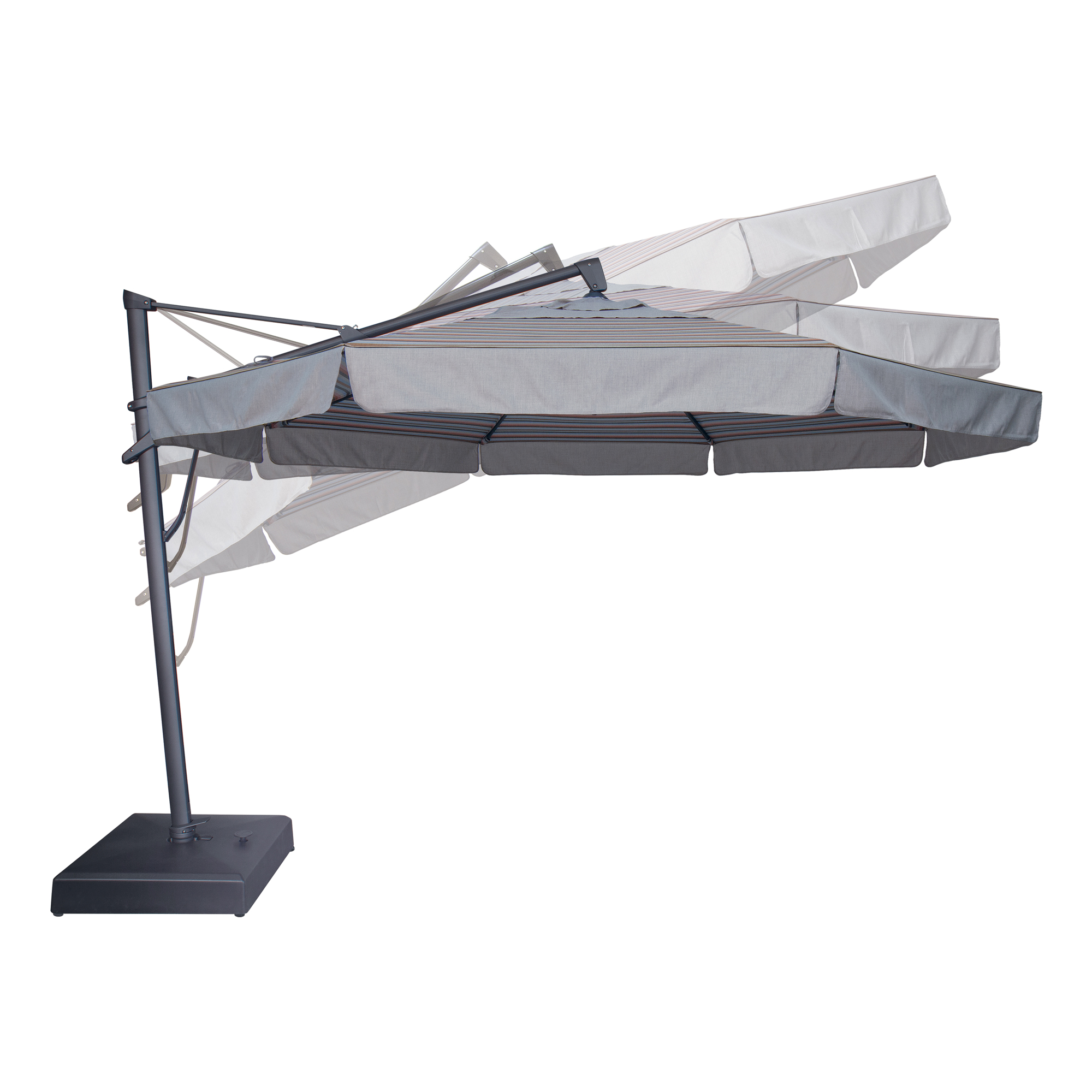 Treasure Garden AKZ PLUS 13' Octagonal Aluminum Cantilever Patio