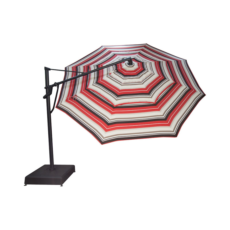 Treasure Garden AKZ PLUS 13' Octagonal Aluminum Cantilever Patio