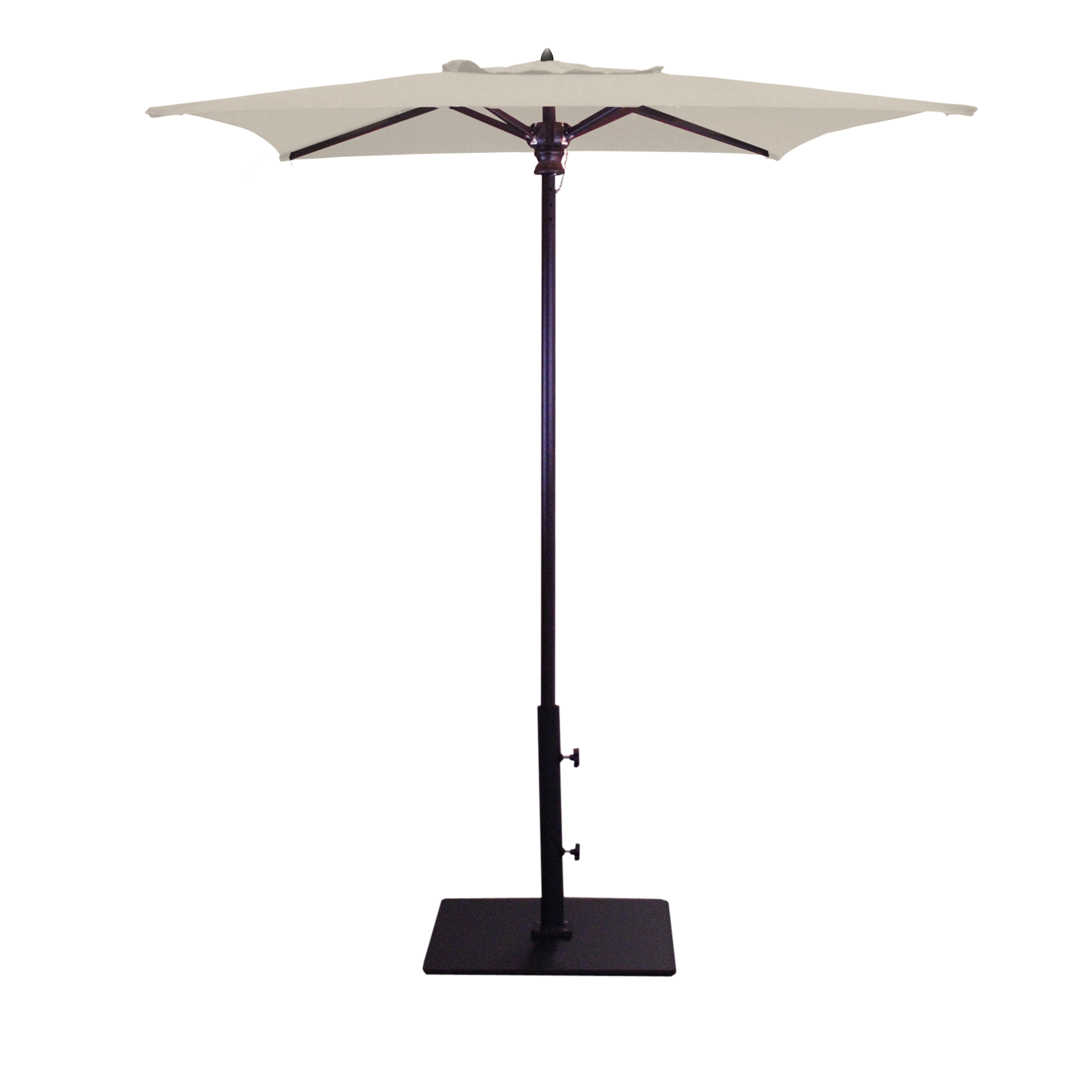 6 square patio umbrella Cannes 6' with Pulley Lift (additional colors available) patio umbrellas Square Patio Umbrella With Valances