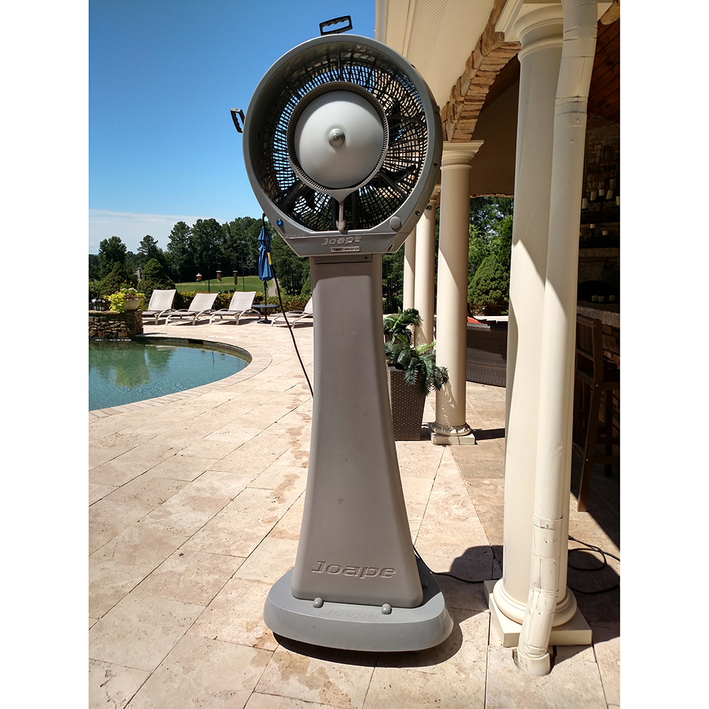 Outdoor Misting Fans | Outdoor Fans with Mister | AuthenTEAK, image size:1003x1003
