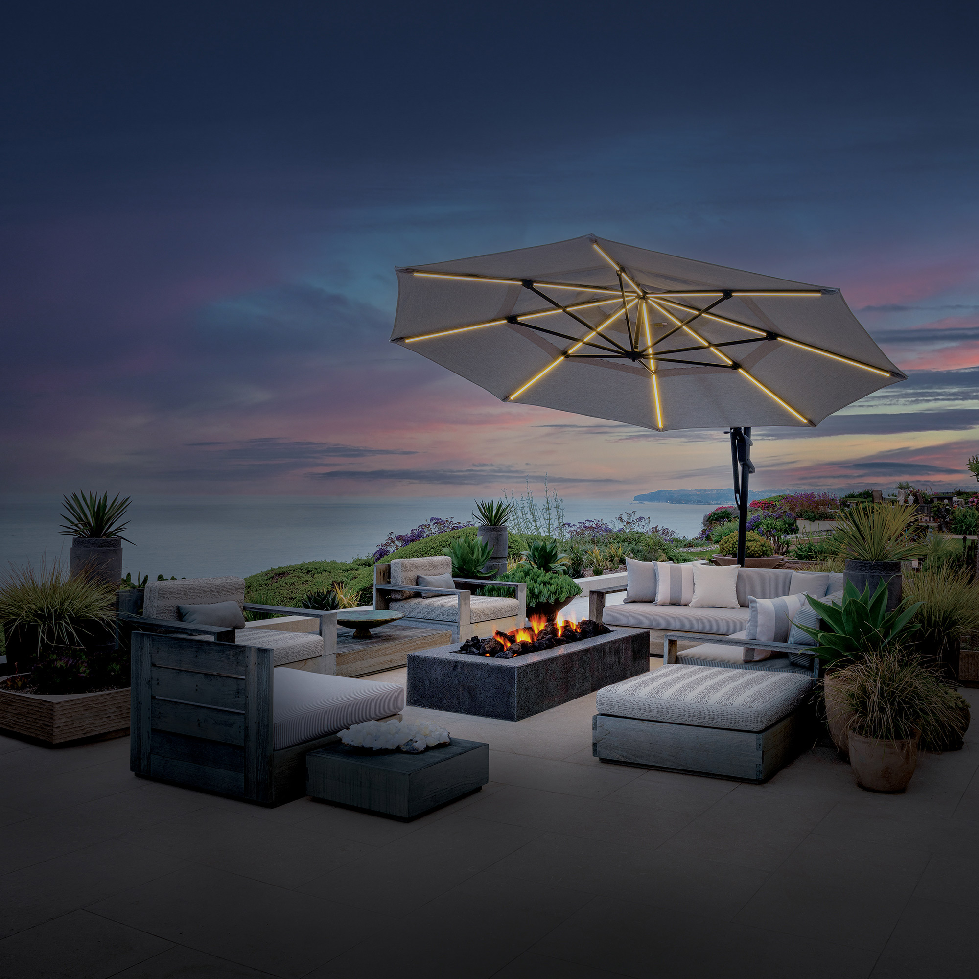 11 feet patio umbrella 10 ft with Push Button Tilt and Crank-Turquoise 22.2mm diameter Nolan N102 Special N-Com Color:Capri Make your backyard beautiful