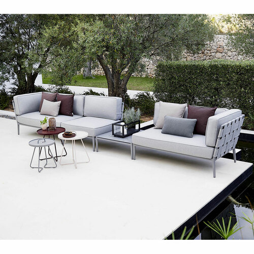 Cane-line Conic Single Outdoor Sectional Unit | AuthenTEAK