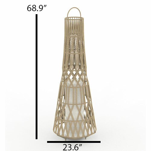 Talenti Tribal Large Floor Lamp | AuthenTEAK