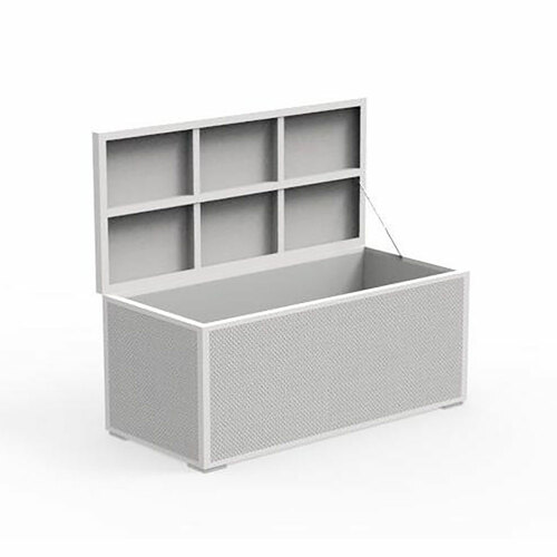 Talenti 51" Aluminum Outdoor Storage Box AuthenTEAK