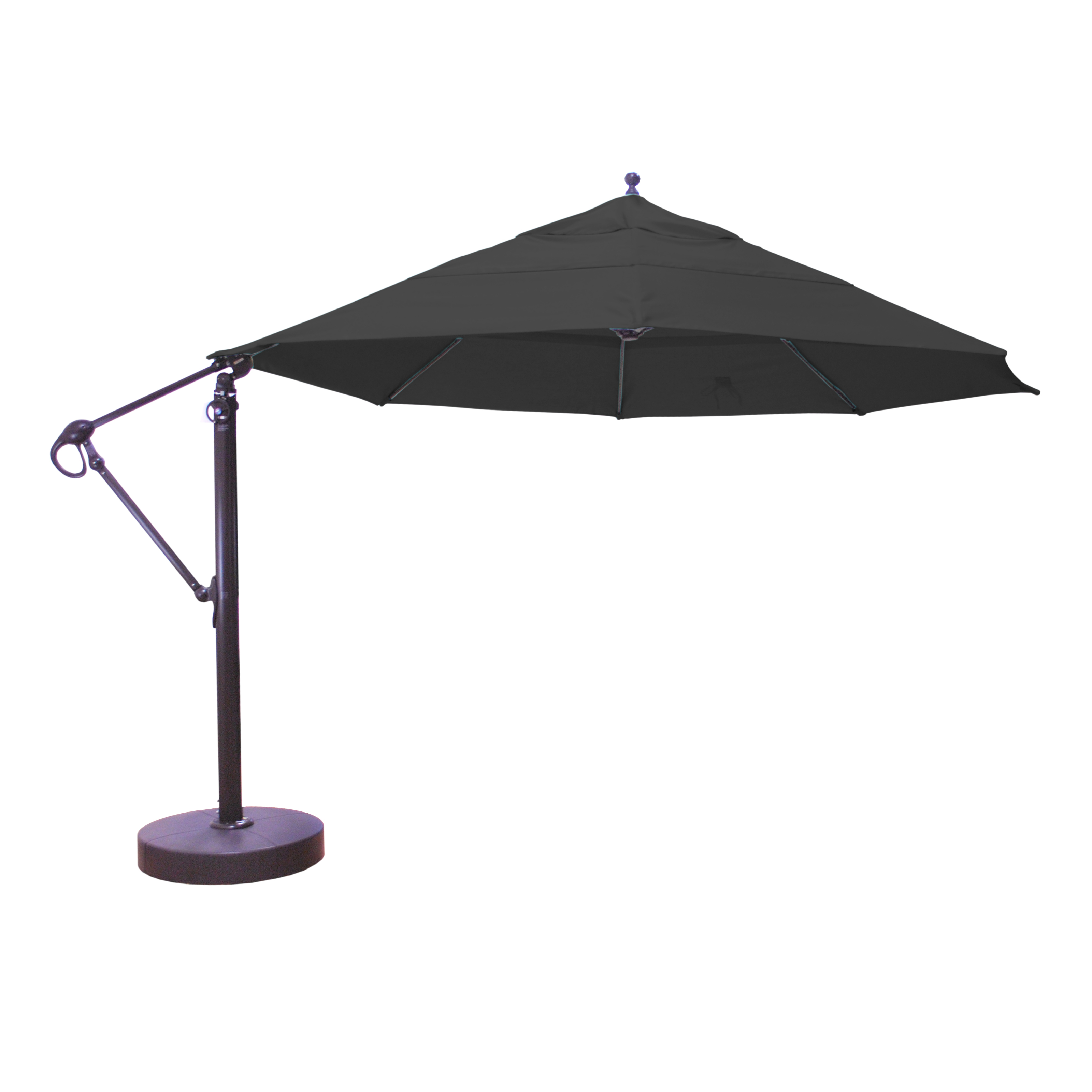 Galtech 10' x 10' Square Aluminum Cantilever Patio Umbrella | AuthenTEAK Galtech 10' x 10' Square Aluminum Cantilever Patio Umbrella | AuthenTEAK