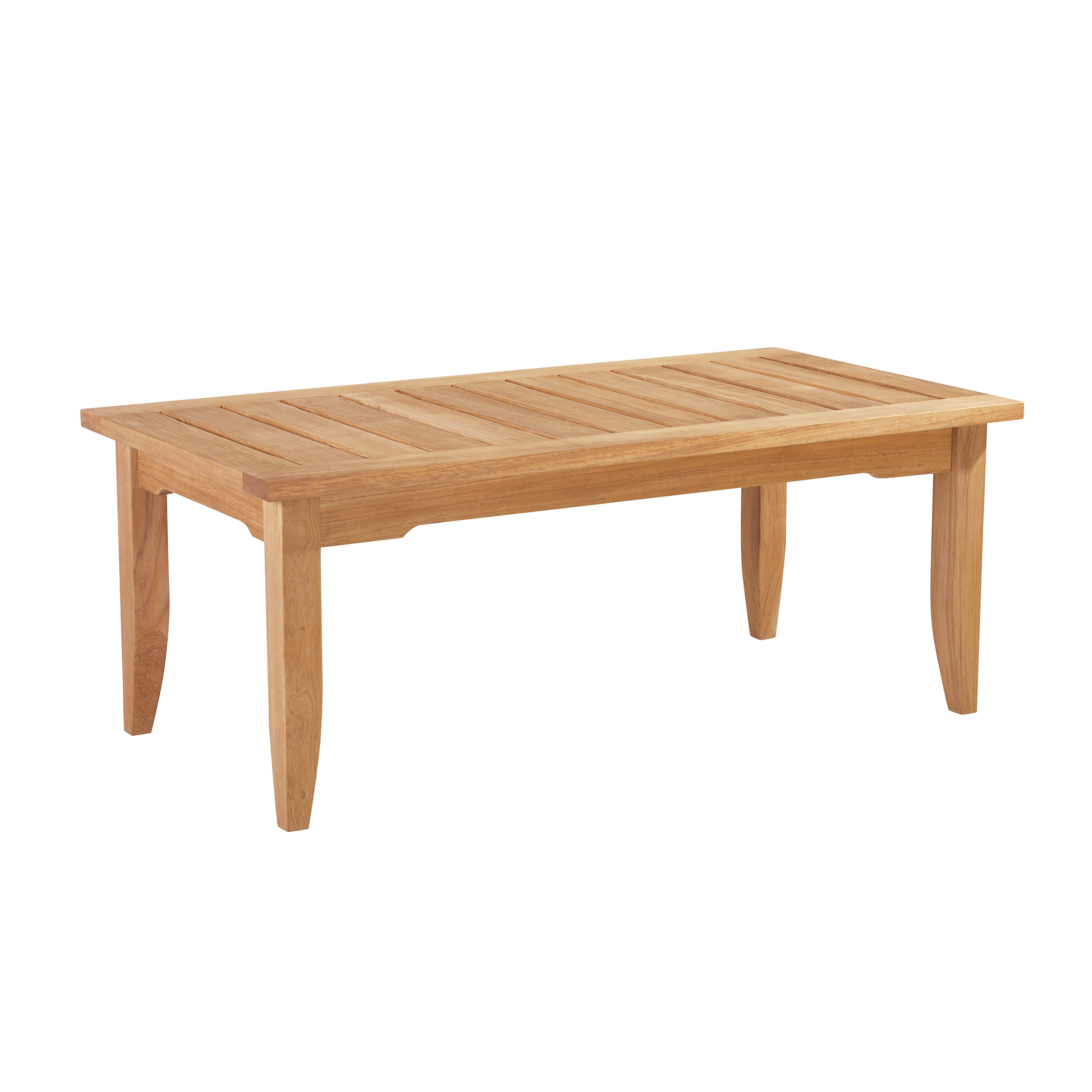 Lane Venture Edgewood 43" Teak Rectangular Cocktail Table AuthenTEAK