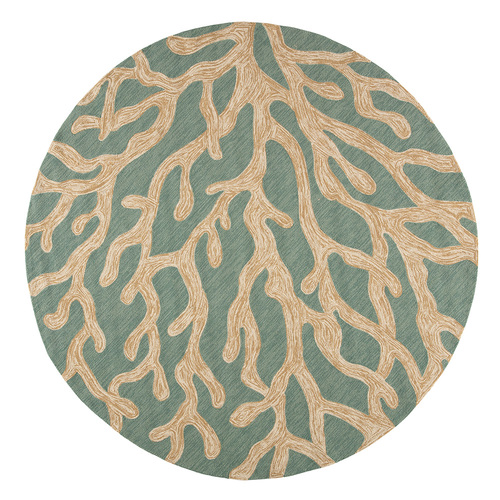 Jaipur Living Coastal Lagoon Coral Indoor/Outdoor Rug AuthenTEAK