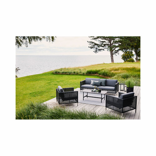 Caneline Connect Woven Lounge Chair AuthenTEAK