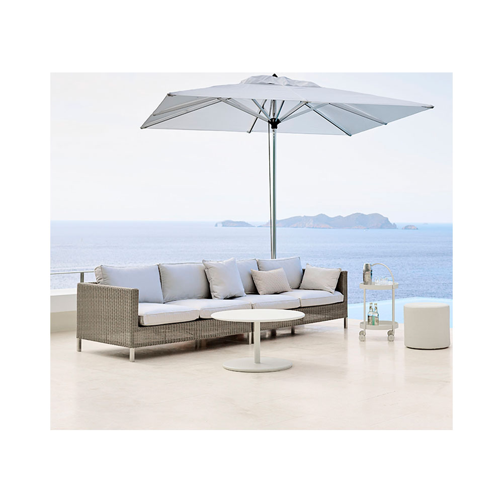 Caneline Connect Left 2Seater Outdoor Sectional Unit AuthenTEAK