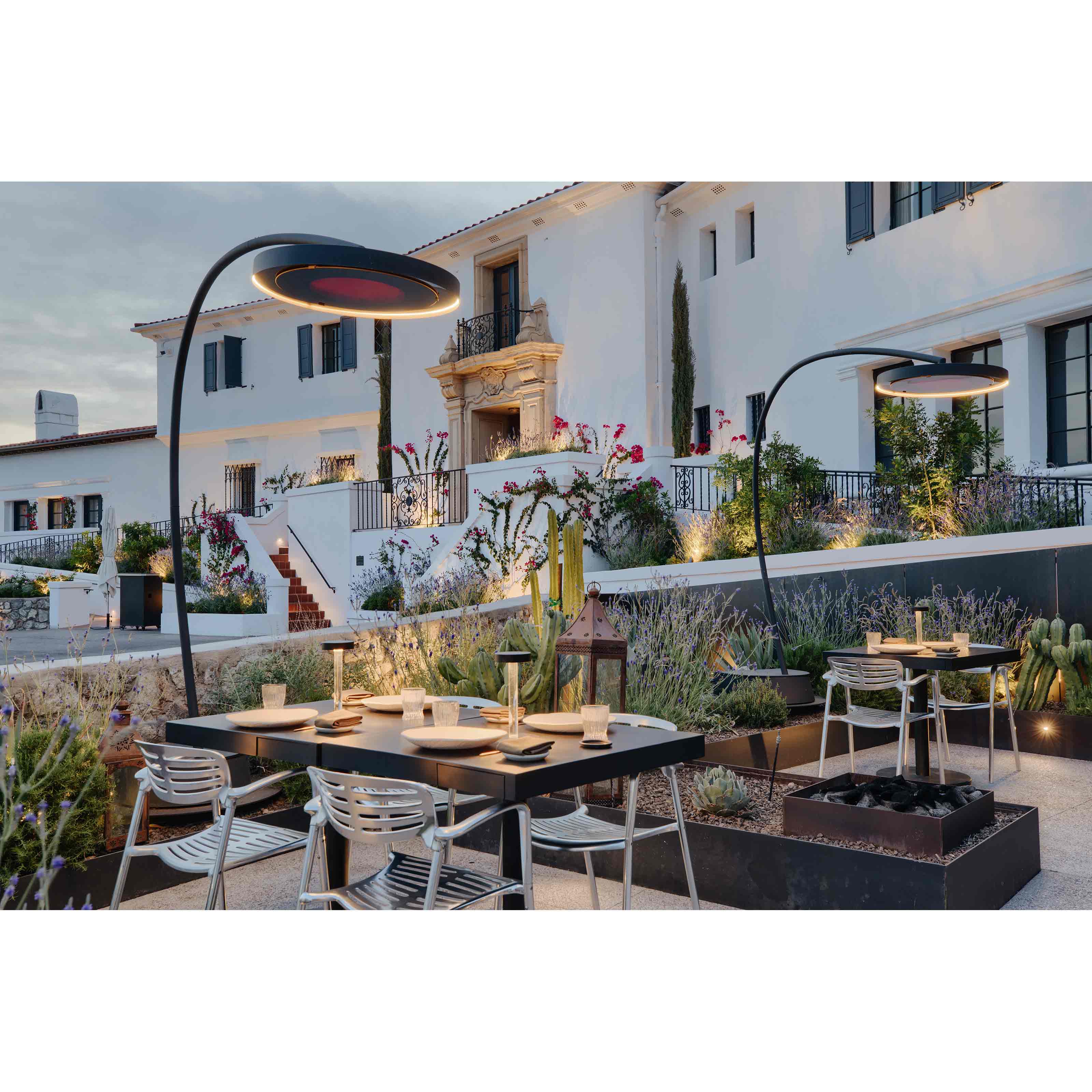 Bromic Eclipse SmartHeat Portable Electric Patio Heater with Light and