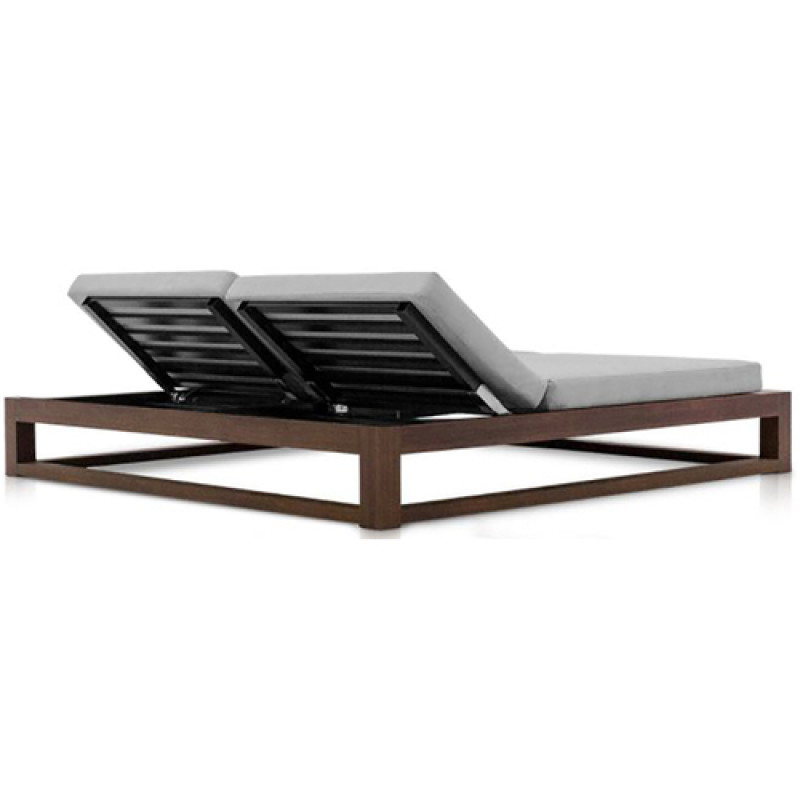 Tuuci Equinox Double Chaise Lounge AuthenTEAK