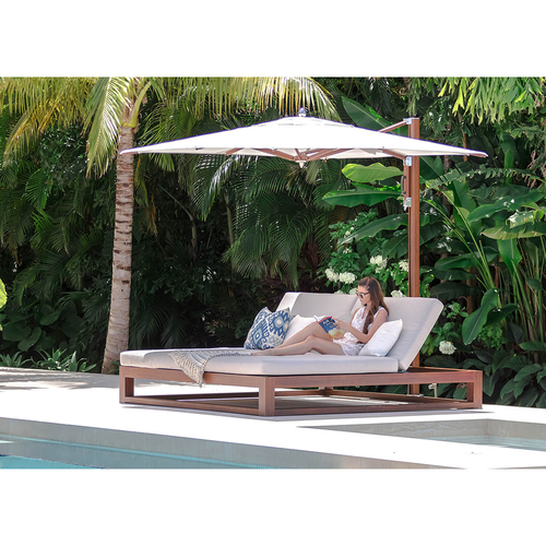 Tuuci Equinox Double Chaise Lounge AuthenTEAK