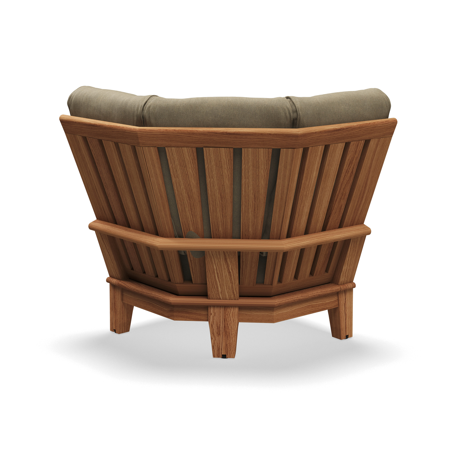 Gloster Ventura Teak Corner Outdoor Sectional Unit AuthenTEAK