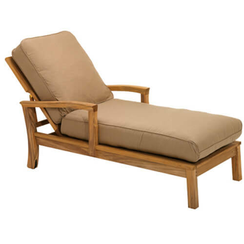 Gloster Kingston Chaise Lounger Replacement Cushion AuthenTEAK