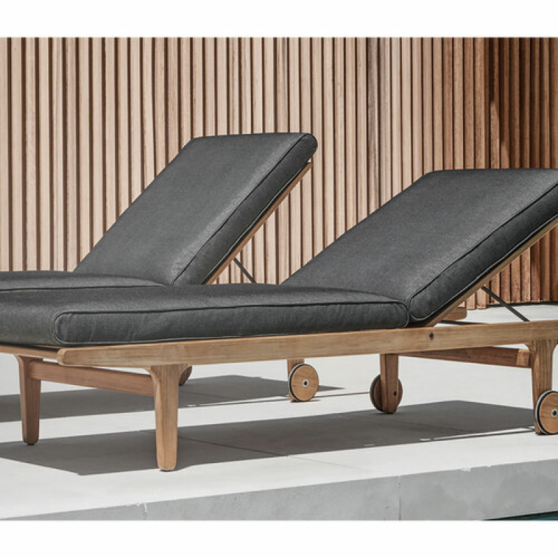 Gloster Bay Teak Chaise Lounge AuthenTEAK
