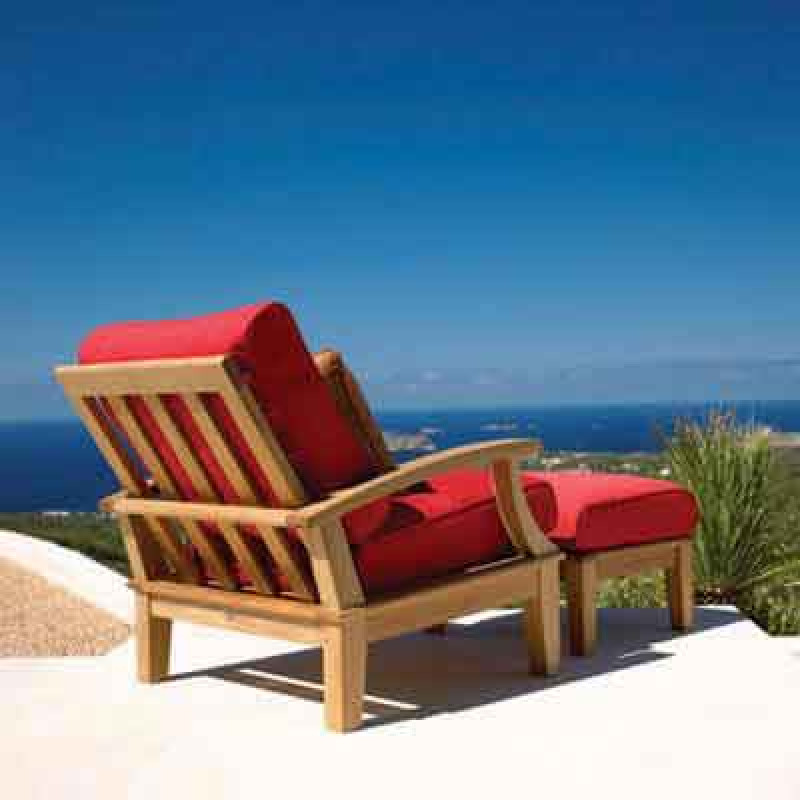 Gloster Ventura Reclining Teak Lounge Chair AuthenTEAK