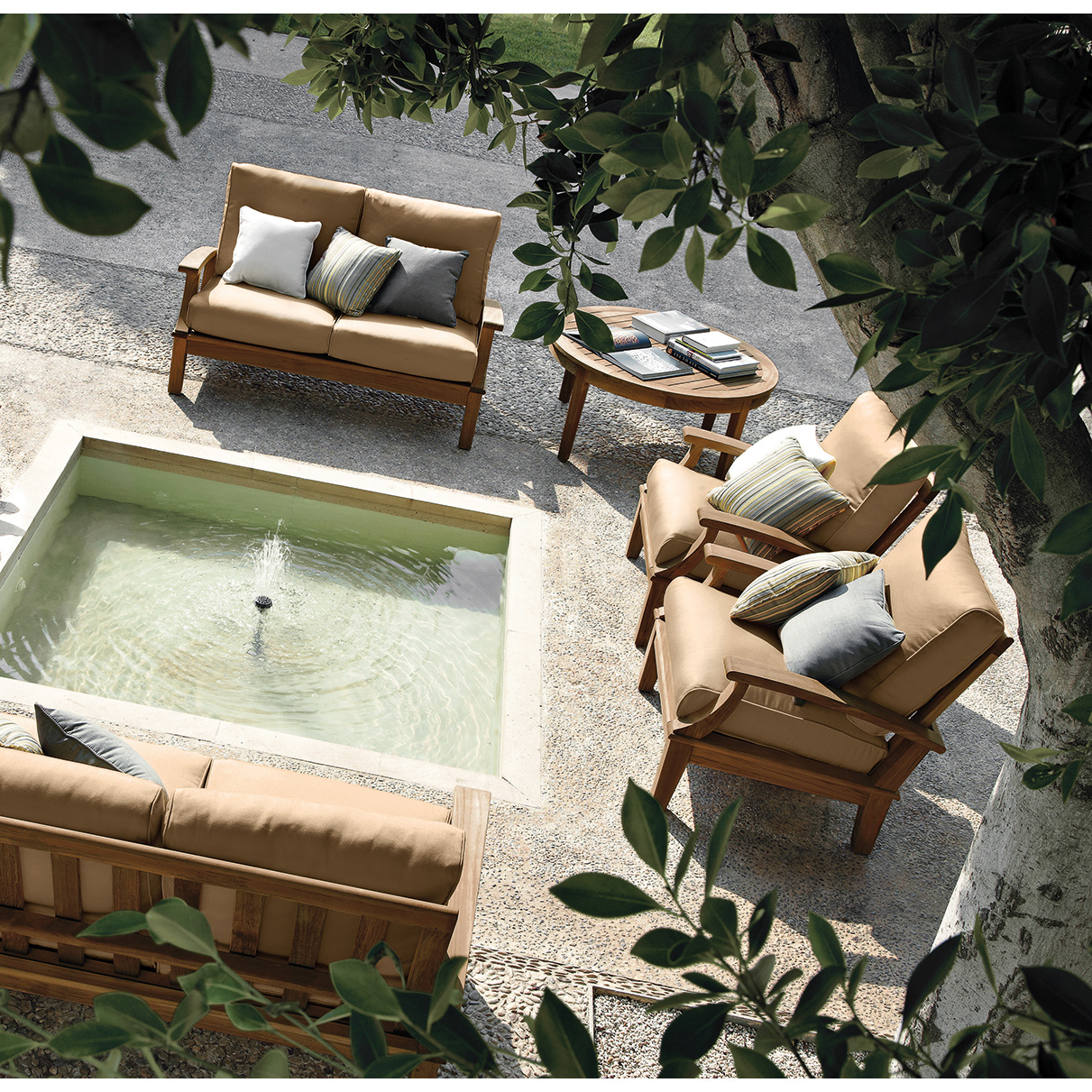 Gloster Ventura Reclining Teak Lounge Chair AuthenTEAK