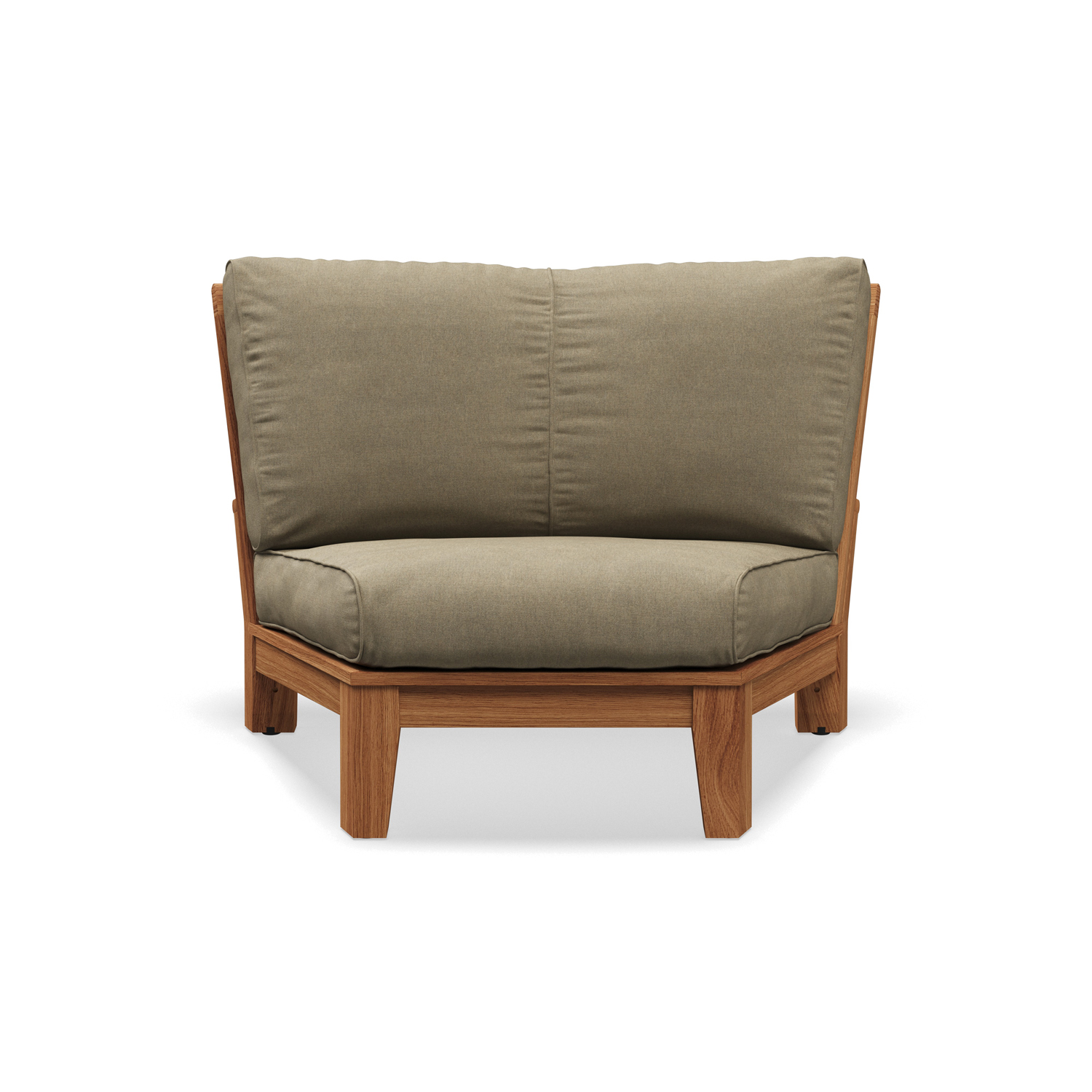 Gloster Ventura Teak Wedge Outdoor Sectional Unit AuthenTEAK