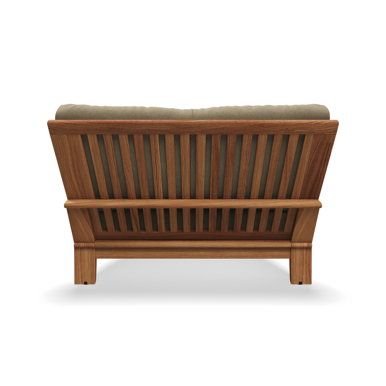 Gloster Ventura Teak Wedge Outdoor Sectional Unit AuthenTEAK