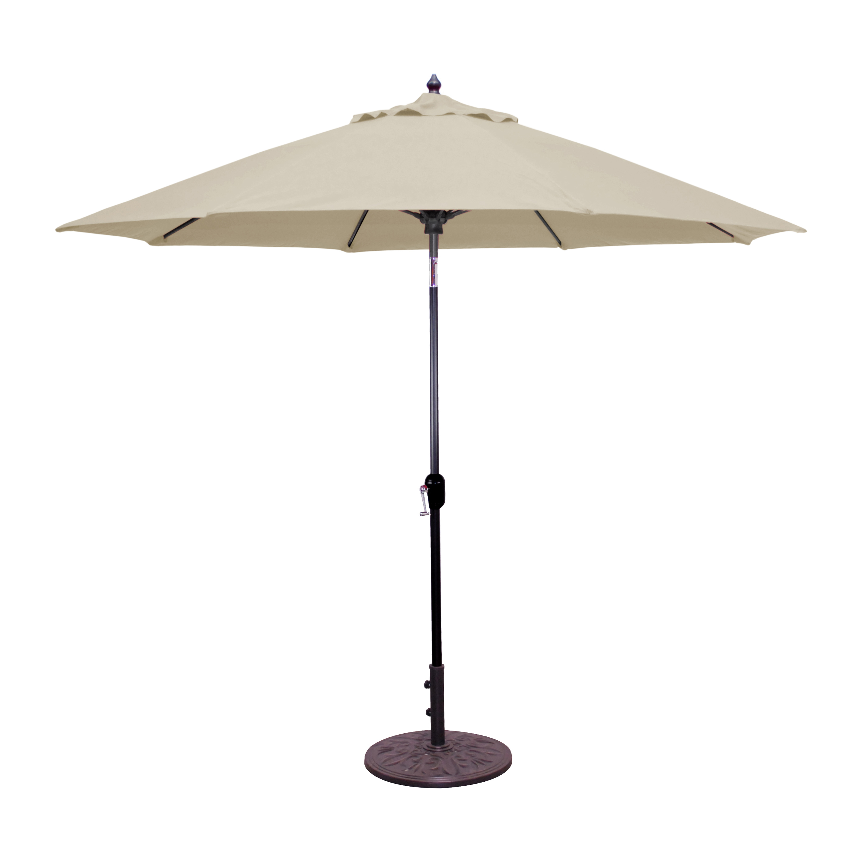 galtech 9 ft aluminum tilt patio umbrella 9-ft. Deluxe Auto Umbrella, White Pole : Patio, Lawn & Garden Tilt Umbrella 636MB-SC - Galtech 9' Aluminum