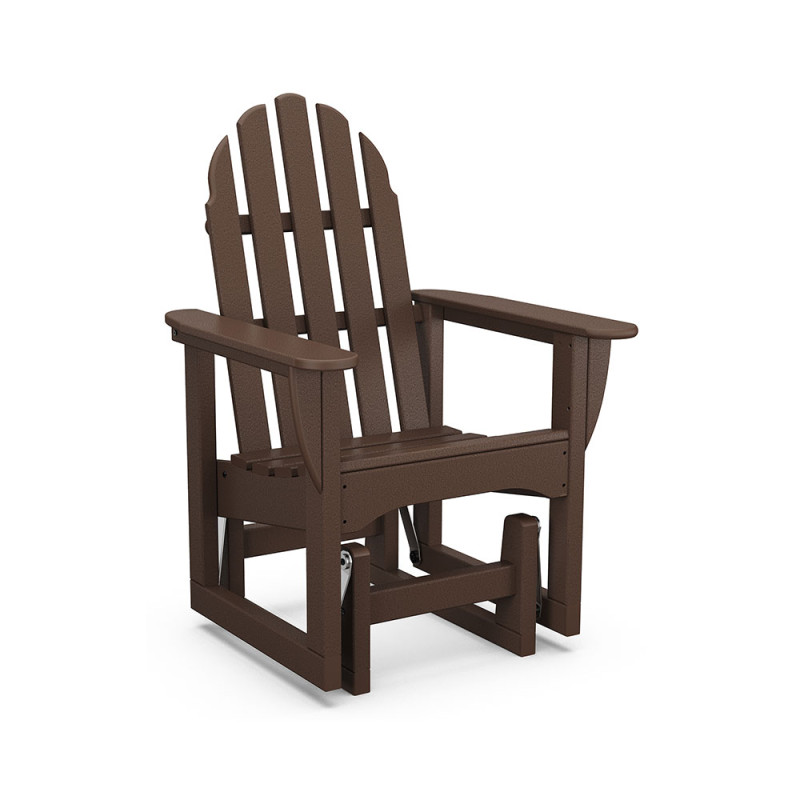 Polywood Classic Glider Adirondack AuthenTEAK
