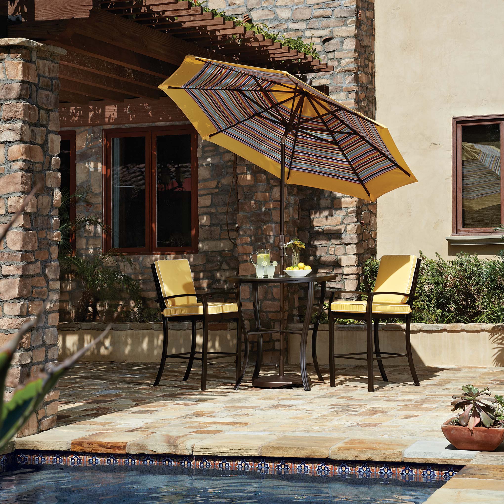 brown offset patio umbrella Crestlive Products 10 ft. Square Aluminum Patio Cantilever Umbrella in Tan  Brown Double Top Outdoor Heavy Duty Aluminum Offset Umbrella CL-PU055TAN-1