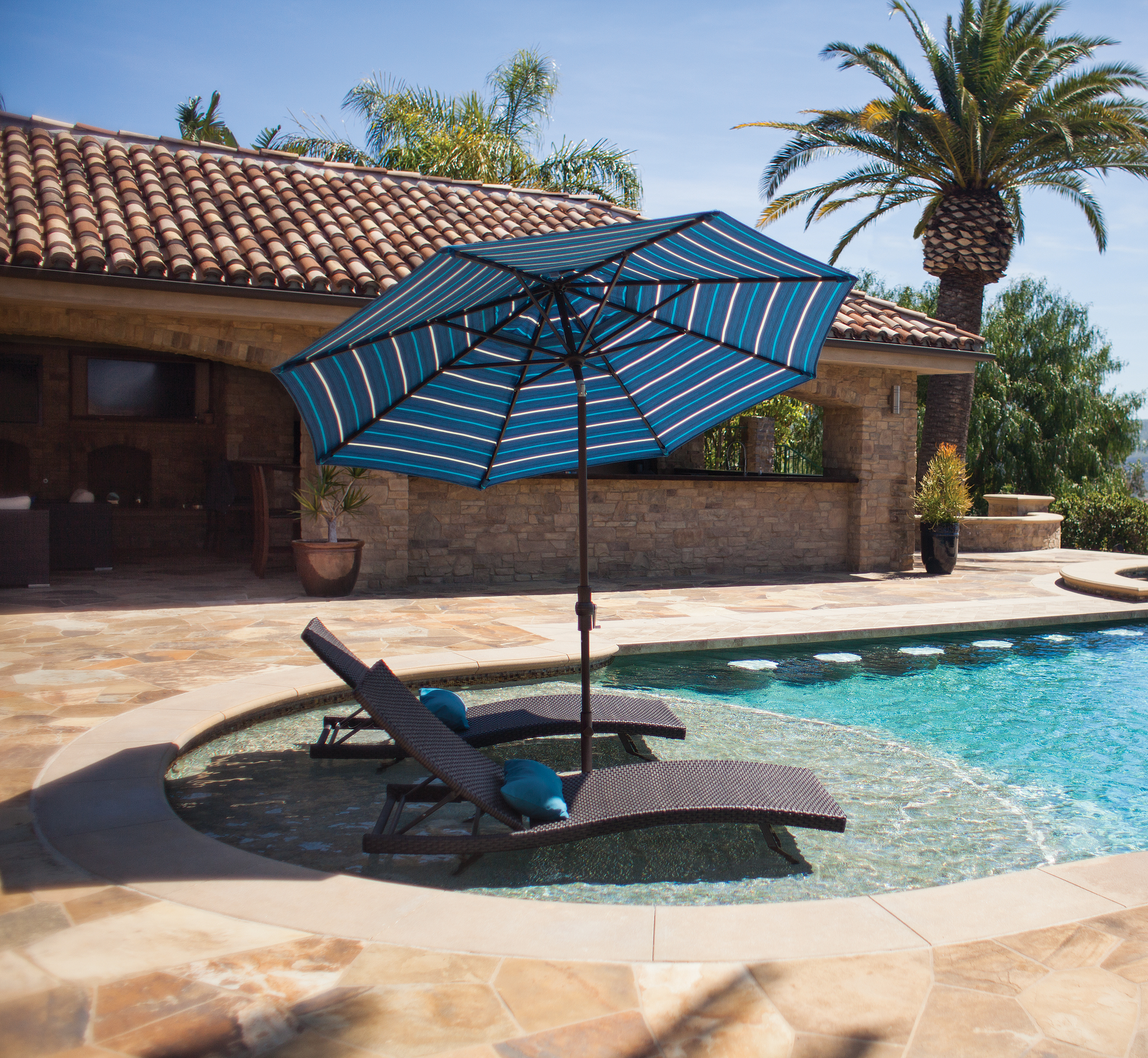 burnt orange patio umbrella Costway 96" Orange Market Patio Umbrellas, Water-Resistant