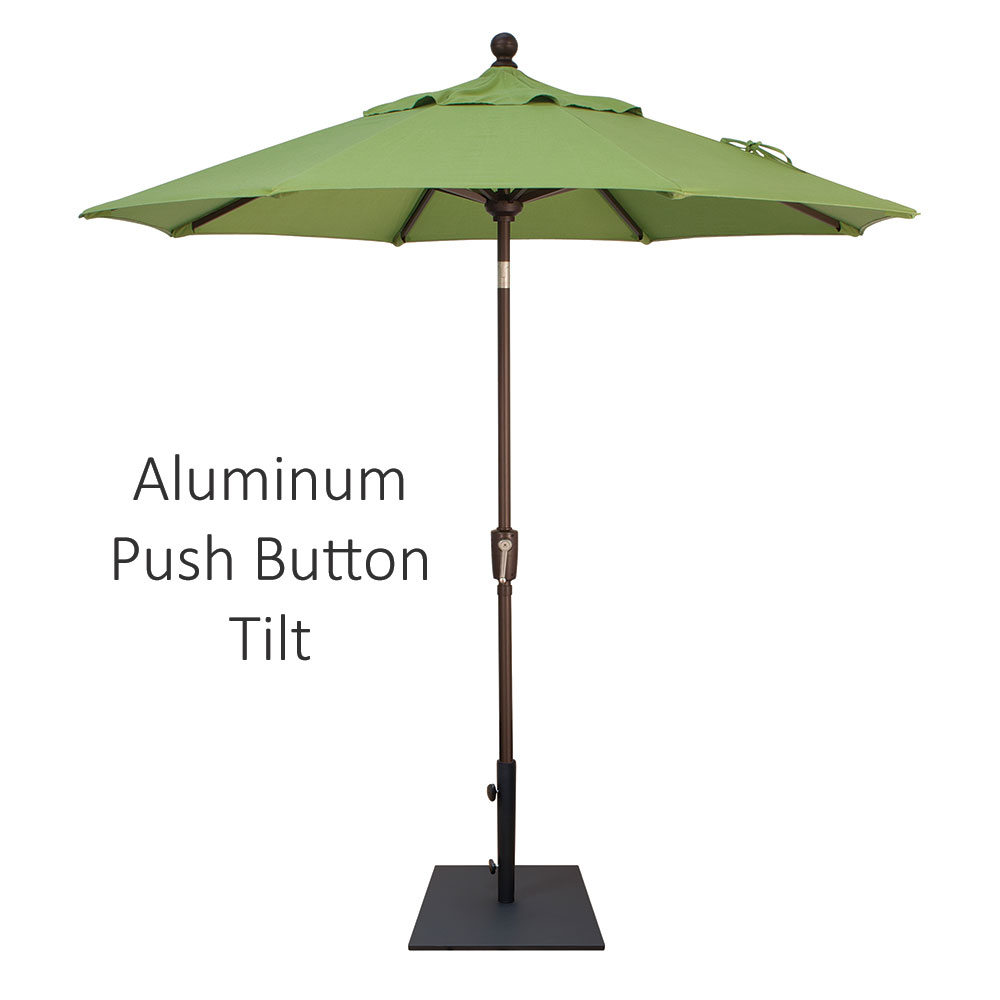 aluminum patio umbrella base Market Table Umbrella Base Patio Umbrella Accessories | UPF 50+ Size:6.89 feet 1435A64
